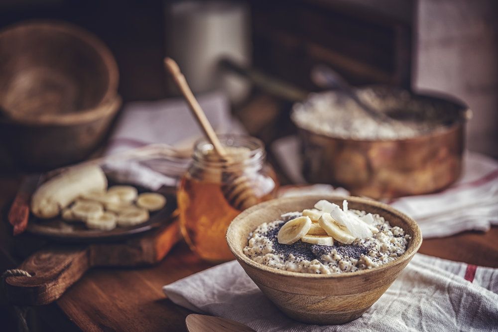 Bananenmüsli