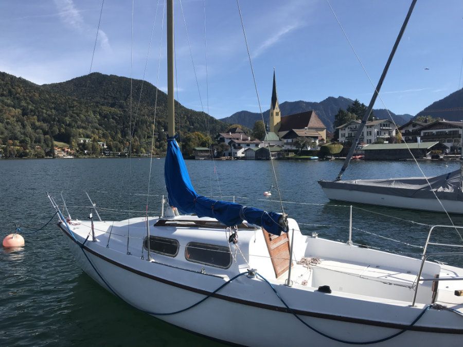 Boot auf Tegernsee