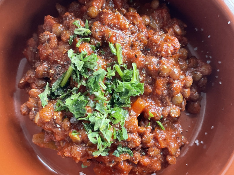 Linsenbolognese