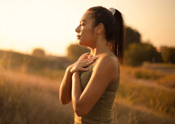Lady in der Abendsonne