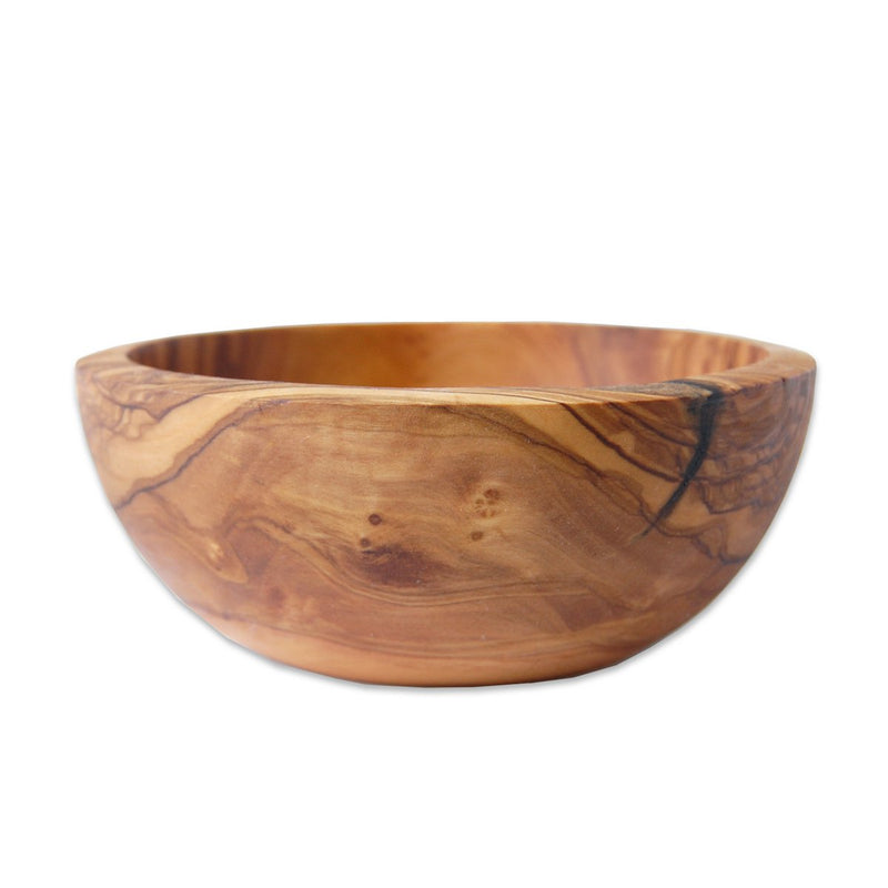 Müslischale aus Olivenholz Ø 16 cm – natürliche Holzschale