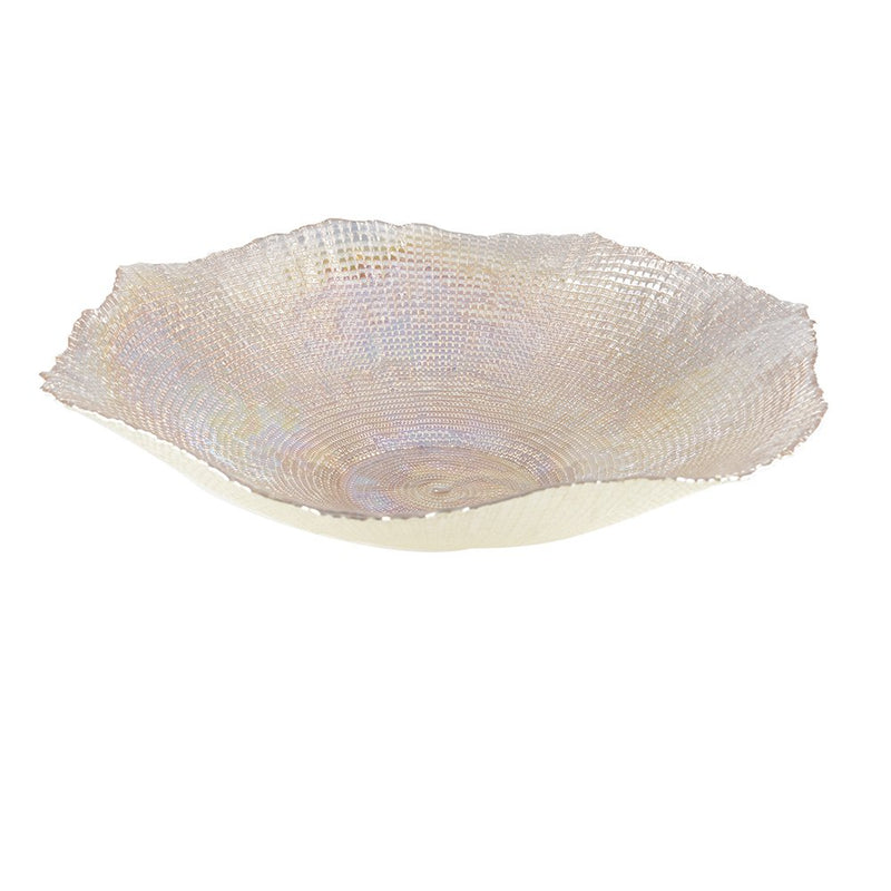 Aulica Corolle Schale Amber – große Design-Glasschale 42 cm