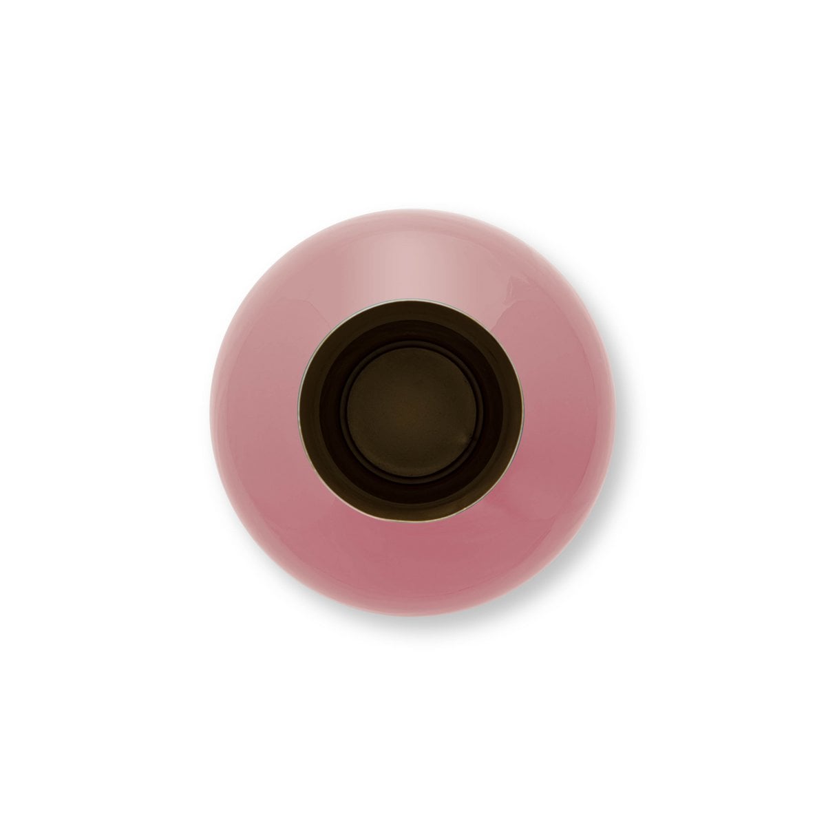 Pip Studio Metallvase Rosa – skulpturale Design-Vase mit modernem Charme