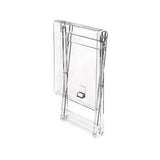 Aulica Beistelltisch aus Acryl – transparenter klappbarer Design-Tisch