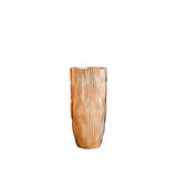 Aulica Design-Vase Gold aus Polyresin – skulpturale Dekovase 90 cm