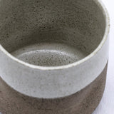 Bianca Goccio Handmade Ceramic Smoked Grey Stoneware Short Cup