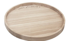 Tablett Rundum Glücklich aus Eiche 36cm 1_Eulenschnitt.jpg