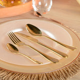 Aulica Besteckset Gold Arabesque 24-teilig – Edelstahlbesteck für 6 Personen