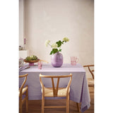 Pip Studio Metallvase Rosa gestreift – dekorative Design-Vase