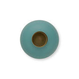 Pip Studio Metallvase Matt Hellblau 32 cm – handgefertigte Designvase