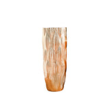Goldene Vase aus Polyresin 70 cm – modernes Design mit luxuriöser Ausstrahlung