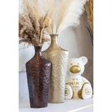 Aulica Design-Vase Sand aus Aluminium – 50 cm | MAUOLA