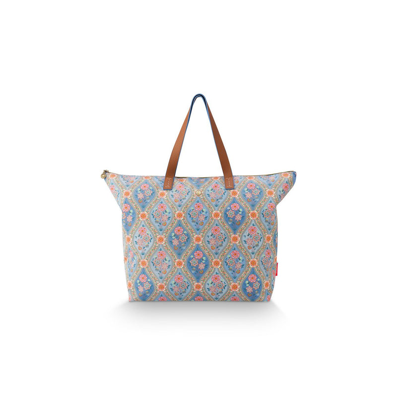Tilda Tote Bag Large Ornamento Blue