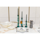 Aulica Design-Schale Silber aus Glas – große dekorative Obst- & Servierschale 45 cm