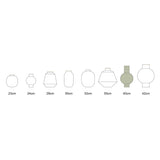 Pip Studio Metallvase Gelb – skulpturale Design-Vase mit modernem Charakter