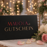 Geschenkegutschein zur Hochzeit