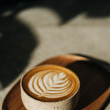 KUMO Cappuccino Tasse blau