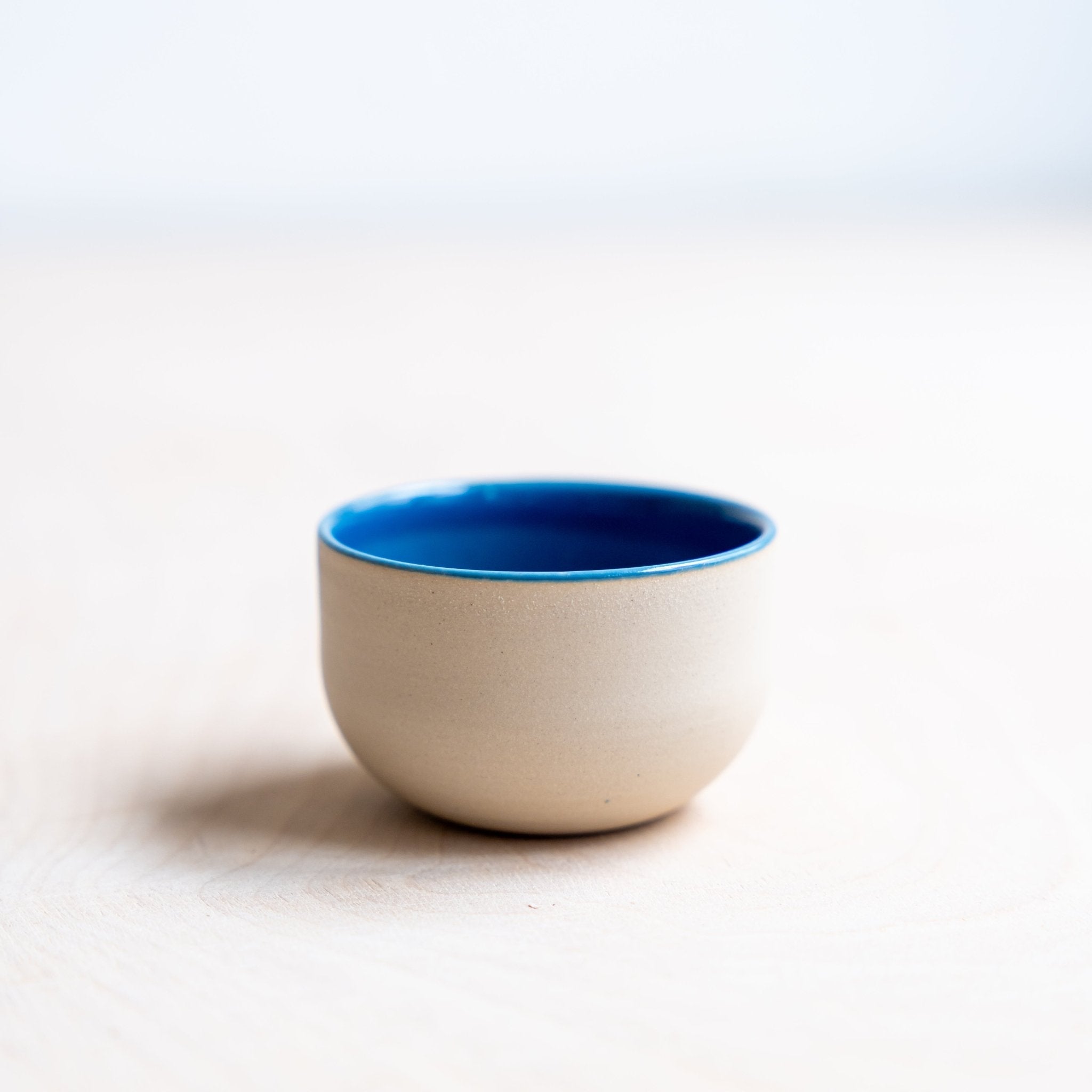 KUMO Espresso Tasse Blau | Handgemachte Keramiktasse
