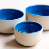 KUMO Flat White Tasse blau