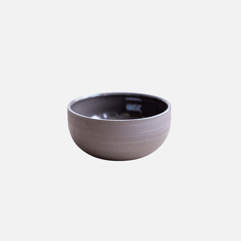 KUMO Flat White Tasse grau/schwarz