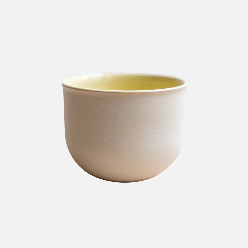 OCHA Teetasse Gelb | Handgemachte Matcha- & Teetasse