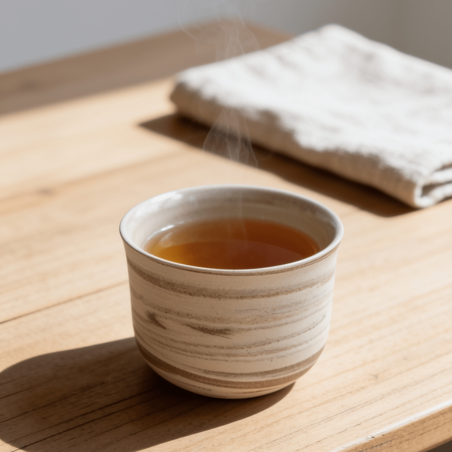 OCHA Teetasse mixed clay